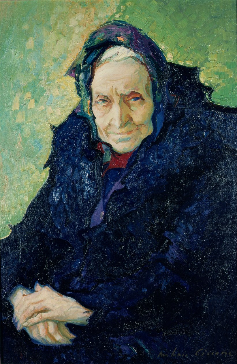Elettra in Violet Blue，1966-67 作者 安东尼奥·西科内