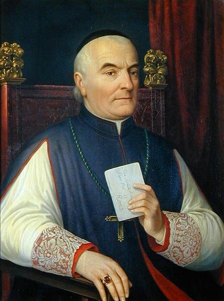 锡耶纳大主教Ferdinando Baldanzi先生的肖像 作者 安东尼奥·马里尼