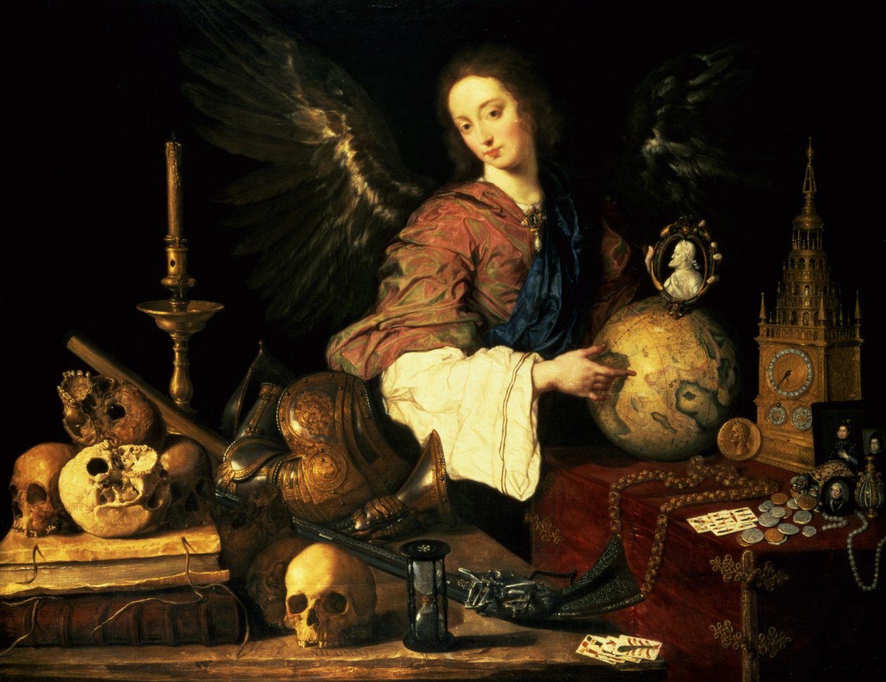 虚荣，c.1634 作者 安东尼奥·佩雷达·萨尔加多