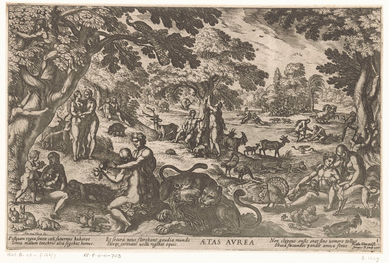 黄金时代
Aetas aurea（物品上的标题）
世界的四个时代（系列名称） 作者 安东尼奥·坦佩斯塔