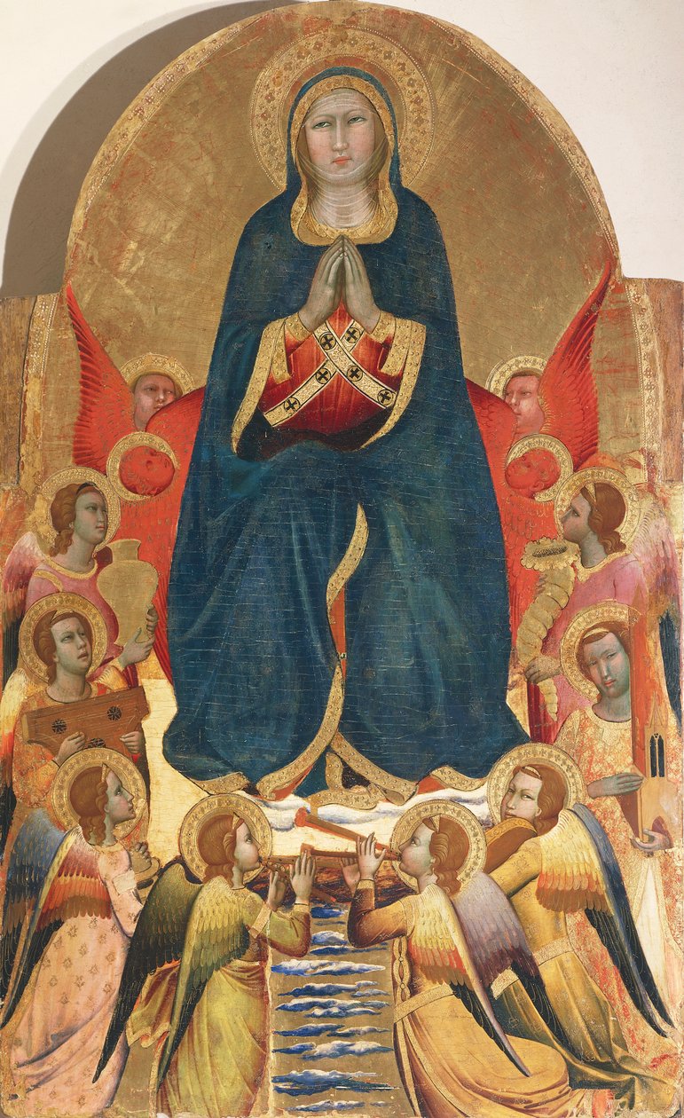 圣母升天，安东尼奥·韦内齐亚诺（Antonio Veneziano）（活跃于 1369-1419 年） 作者 安东尼奥·韦尼齐亚诺（Antonio Veneziano）