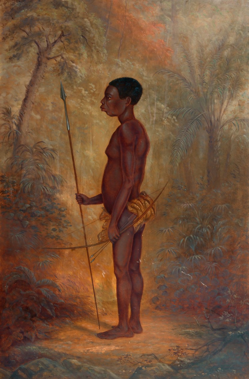 阿卡人，约1893年。 作者 安东尼奥·芝诺·辛德勒