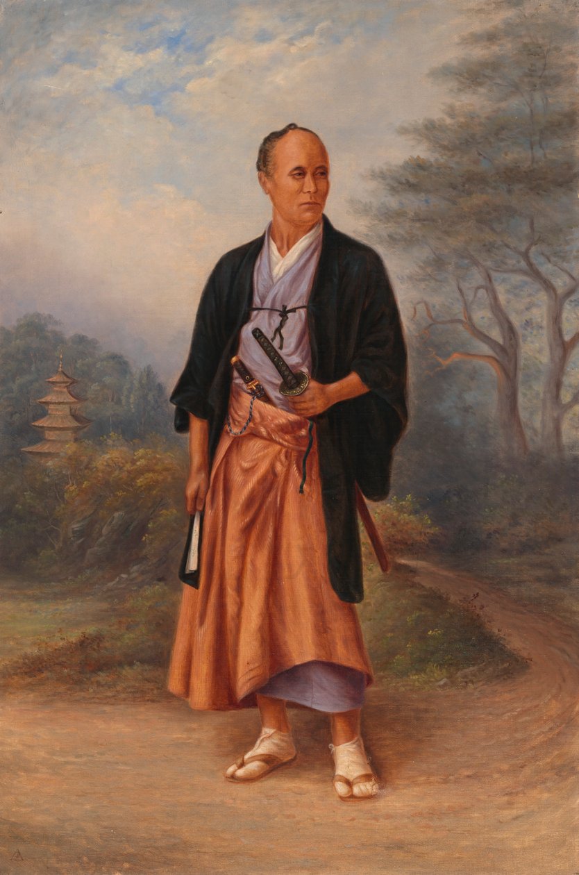 日本人，约1893年。 作者 安东尼奥·芝诺·辛德勒