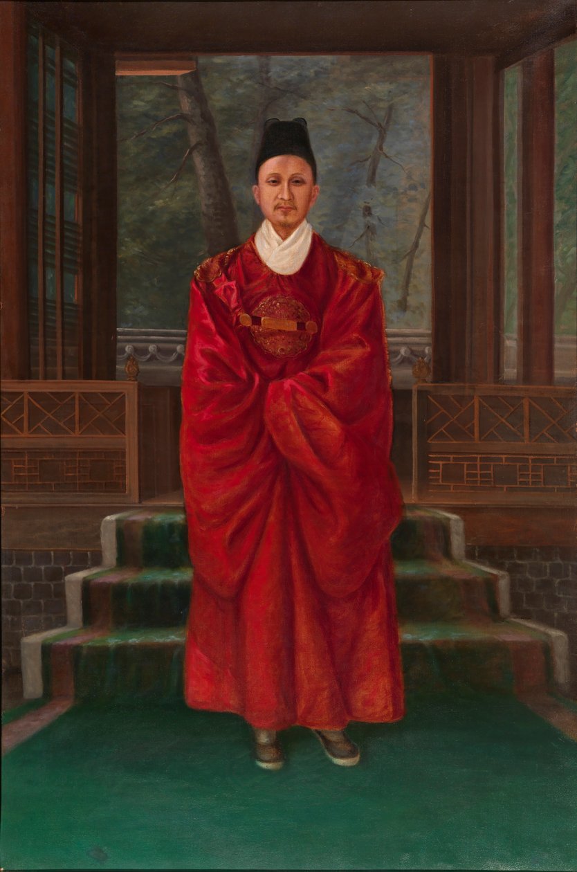 朝鲜国王，约1893年。 作者 安东尼奥·芝诺·辛德勒
