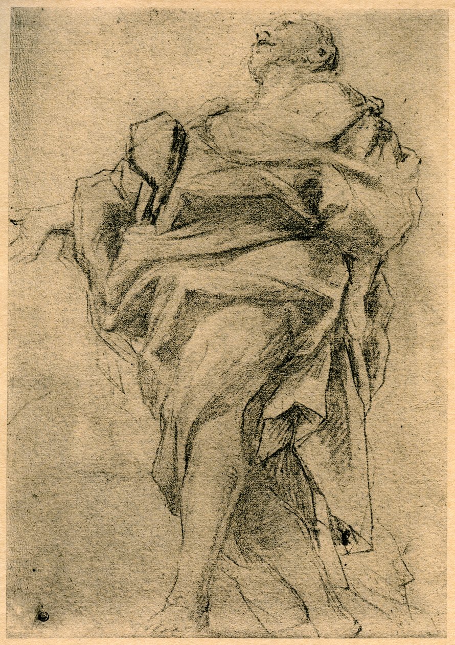 研究使徒的身影，1913年。 作者 安东尼奥·达·科雷焦
