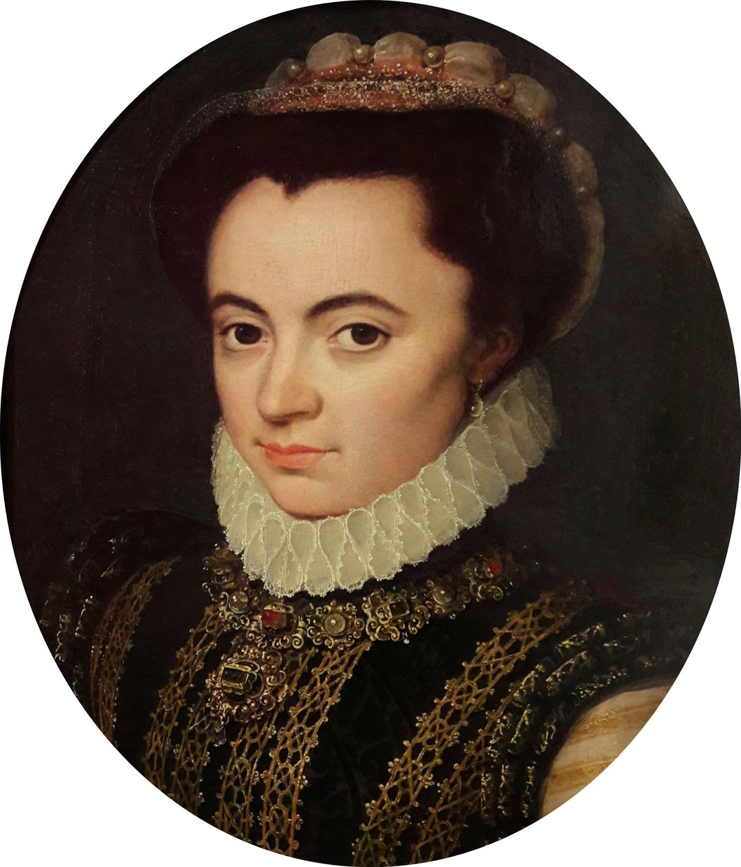 帕尔马公爵夫人葡萄牙玛丽亚的肖像（1538-1577） 作者 安东尼·莫尔