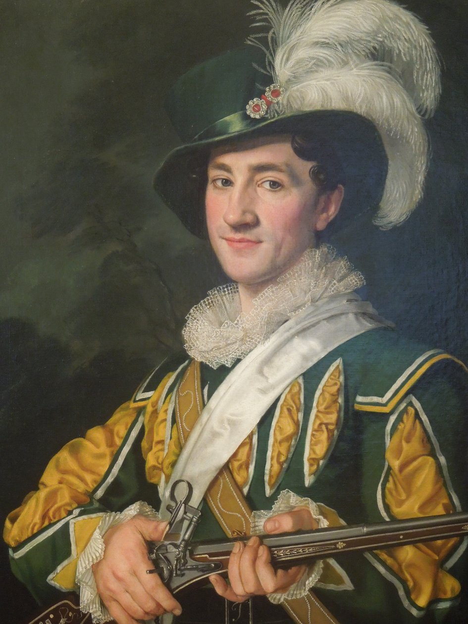 来自DerFreischütz的Max的角色Alois Jelen（1826） 作者 安东宁·马切克