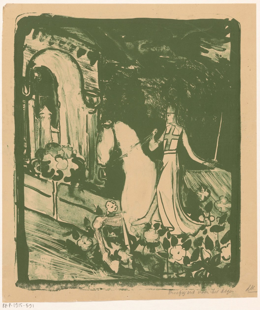 马背上的骑士 作者 安东·德金德伦