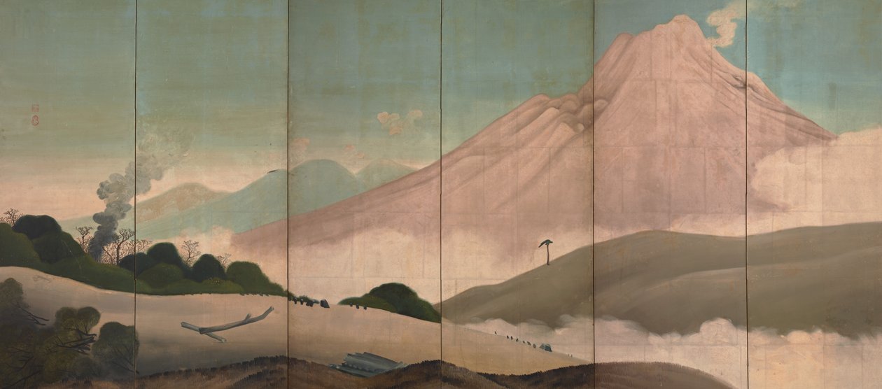 浅间山 作者 青堂