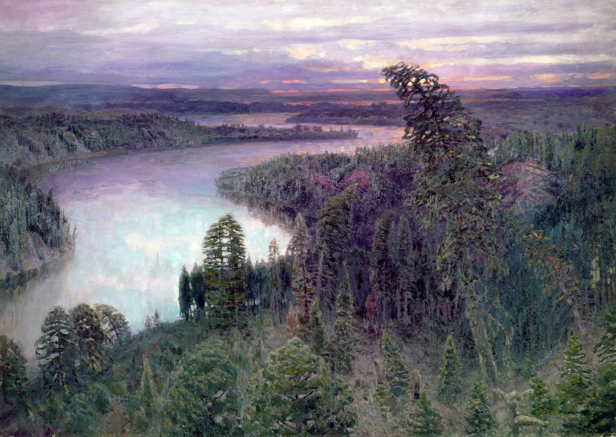 西伯利亚，1894年 作者 阿波利纳里（Apollinari Mikhailovich Vasnetsov）