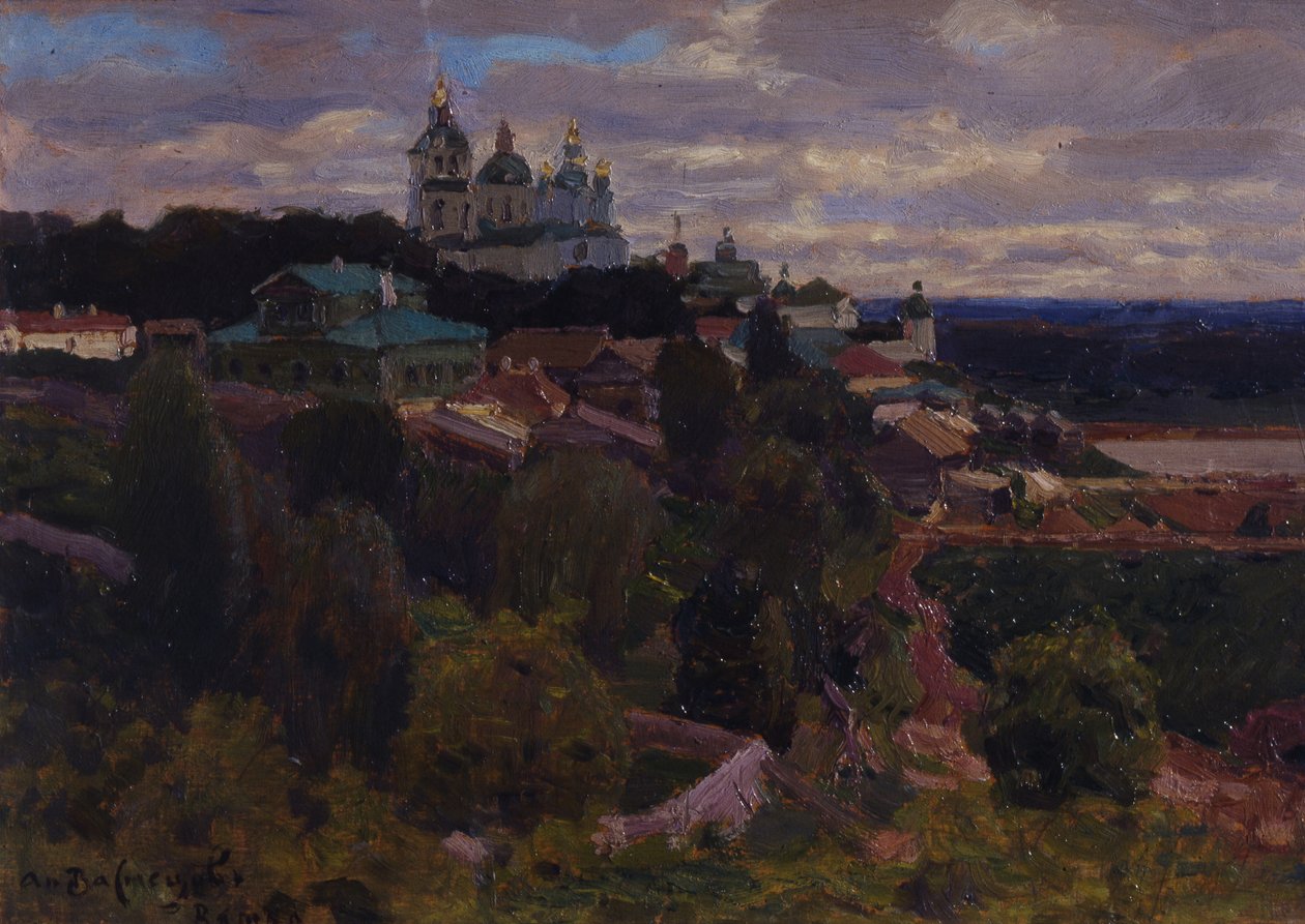 维亚特卡大教堂，1916年 作者 阿波利纳里（Apollinari Mikhailovich Vasnetsov）