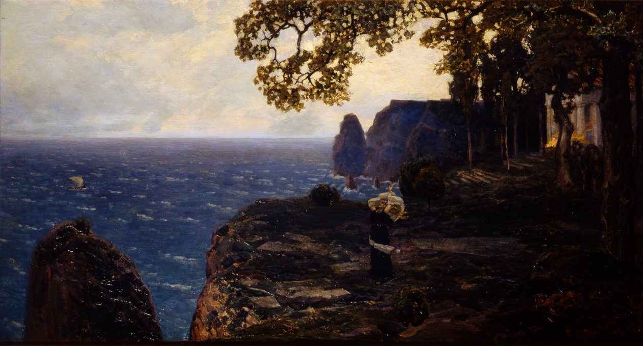 Iphigenia在Tauris，1889-1890年 作者 阿波利纳里（Apollinari Mikhailovich Vasnetsov）