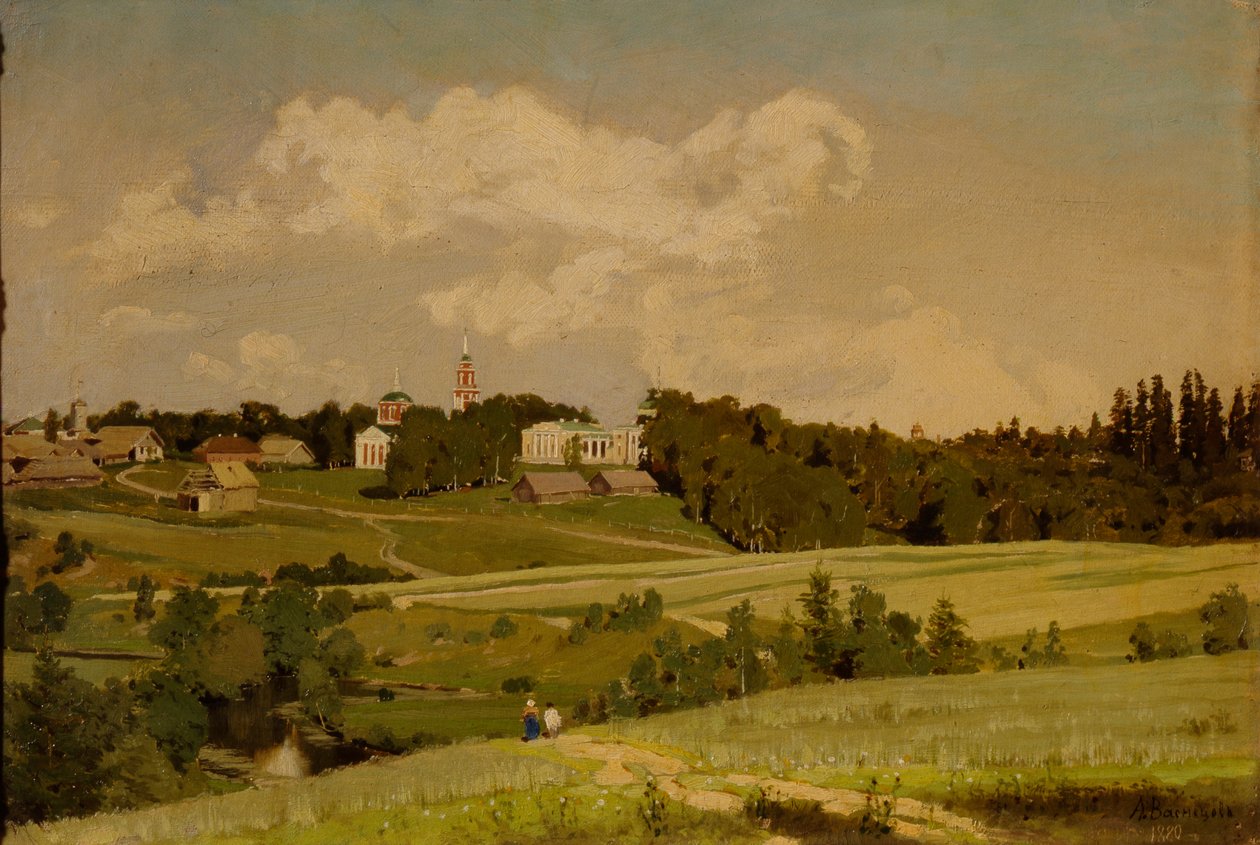 阿赫蒂卡（Akthtyrka）庄园，1880年 作者 阿波利纳里（Apollinari Mikhailovich Vasnetsov）