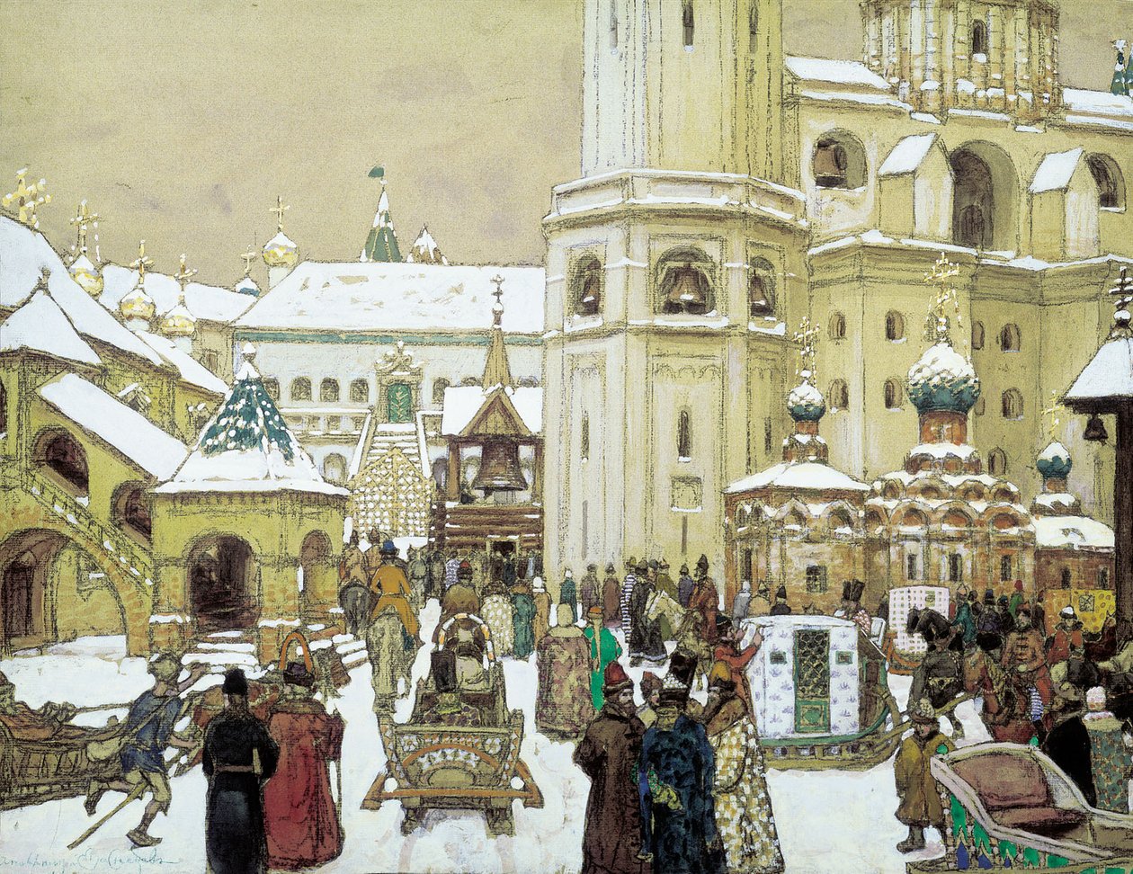 。 XVII n 作者 阿波利纳里（Apollinari Mikhailovich Vasnetsov）