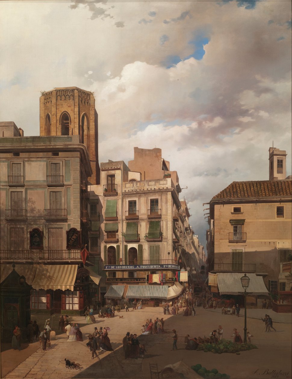 Pla de la Boqueria 作者 阿奎雷斯·巴蒂兹图兹（Aquiles Batiztutzzi）