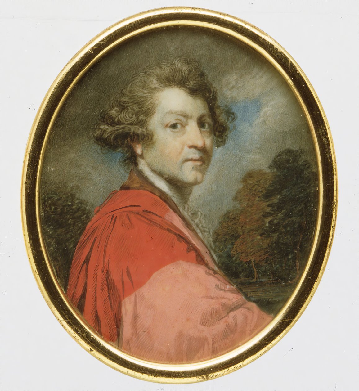 约书亚·雷诺兹（Joshua Reynolds）爵士（1723-1792），1786-91年。 作者 阿奇博尔德·罗伯逊