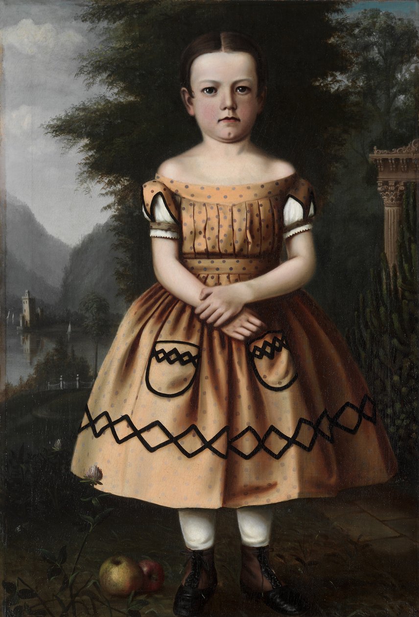 米妮·威拉德（Minnie Willard），1860年代。 作者 阿奇博尔德威拉德