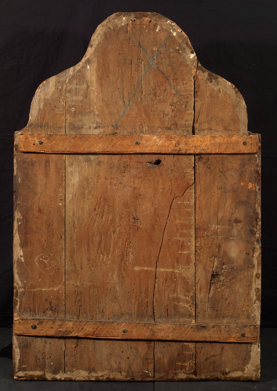 耶稣降生，约1380年（面板上的蛋彩画）（5893202相反） 作者 阿雷蒂诺（Aretino）Luca Spinello或Spinelli