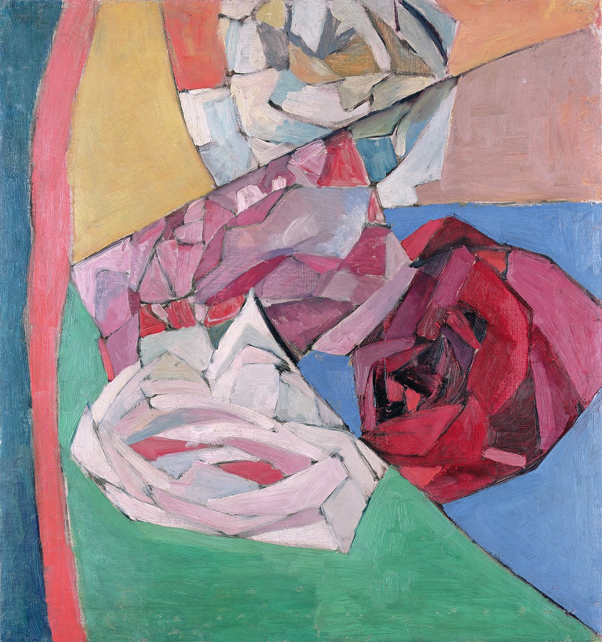 组成，c.1914-16 作者 阿里斯塔克（Aristarkh Vasilievic Lentulov）
