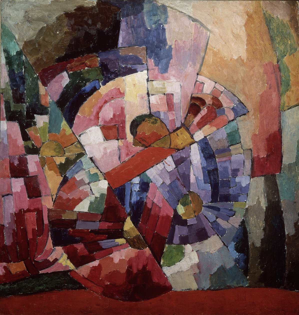 翠菊，1913年 作者 阿里斯塔克（Aristarkh Vasilievic Lentulov）