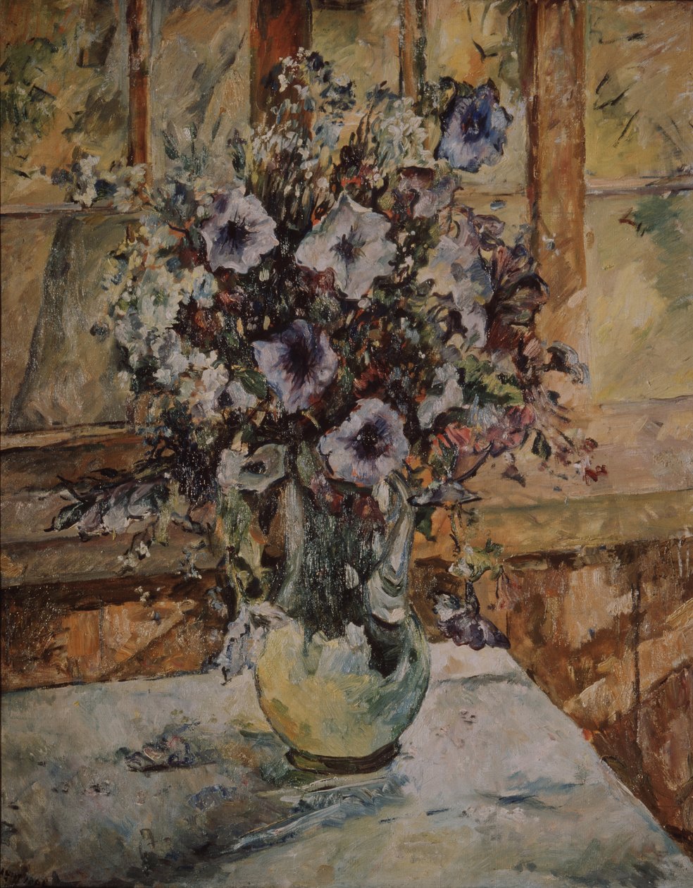 风铃草，1939-1940年 作者 阿里斯塔克（Aristarkh Vasilievic Lentulov）
