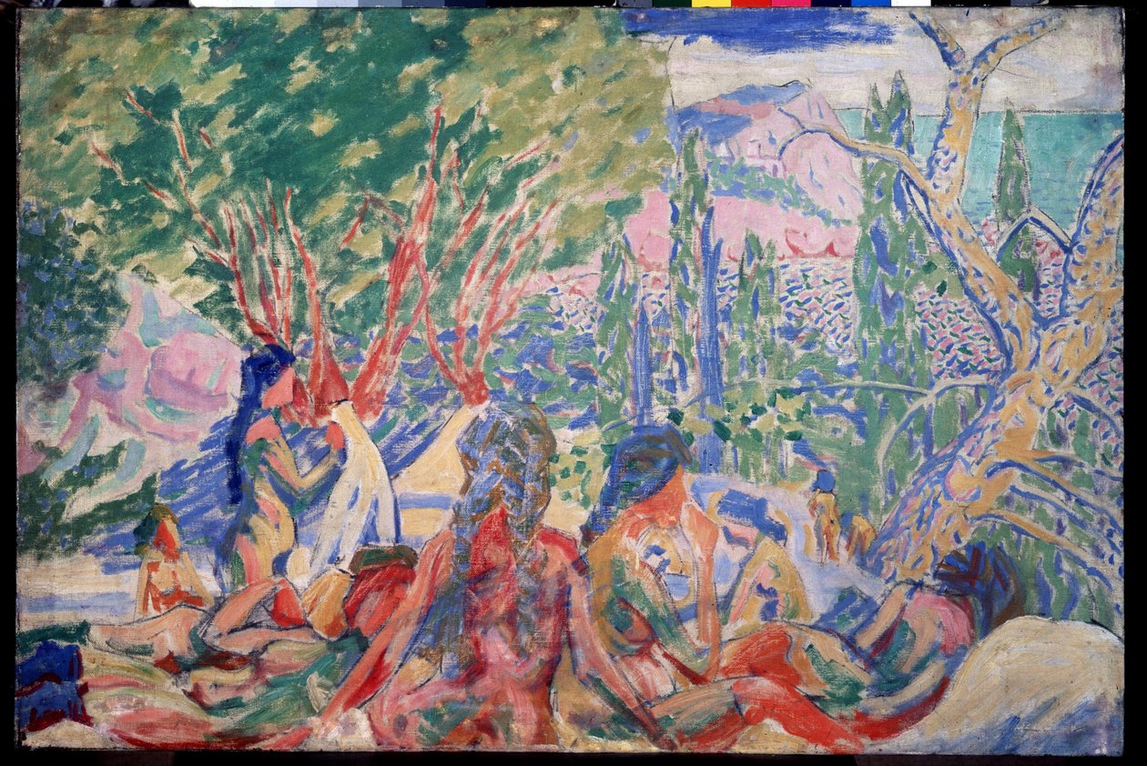 在克里米亚 作者 阿里斯塔克（Aristarkh Vasilievic Lentulov）