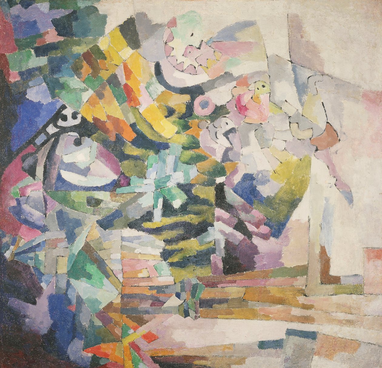 基斯洛沃茨克景观 作者 阿里斯塔克（Aristarkh Vasilievic Lentulov）
