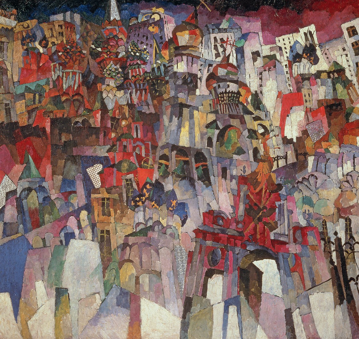 莫斯科 作者 阿里斯塔克（Aristarkh Vasilievic Lentulov）