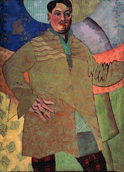 自画像 作者 阿里斯塔克（Aristarkh Vasilievic Lentulov）
