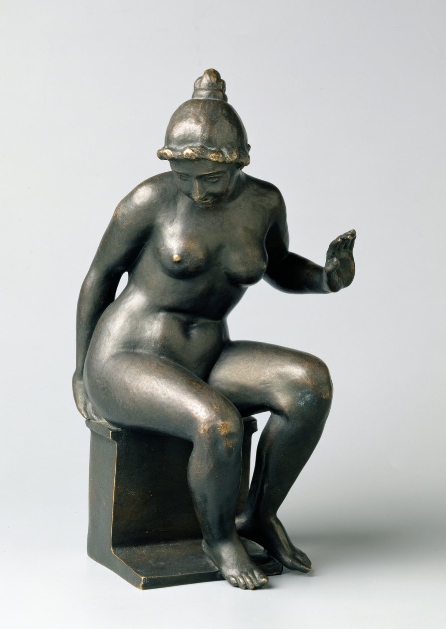 勒达，c.1900（青铜） 作者 阿里斯蒂德·马约尔