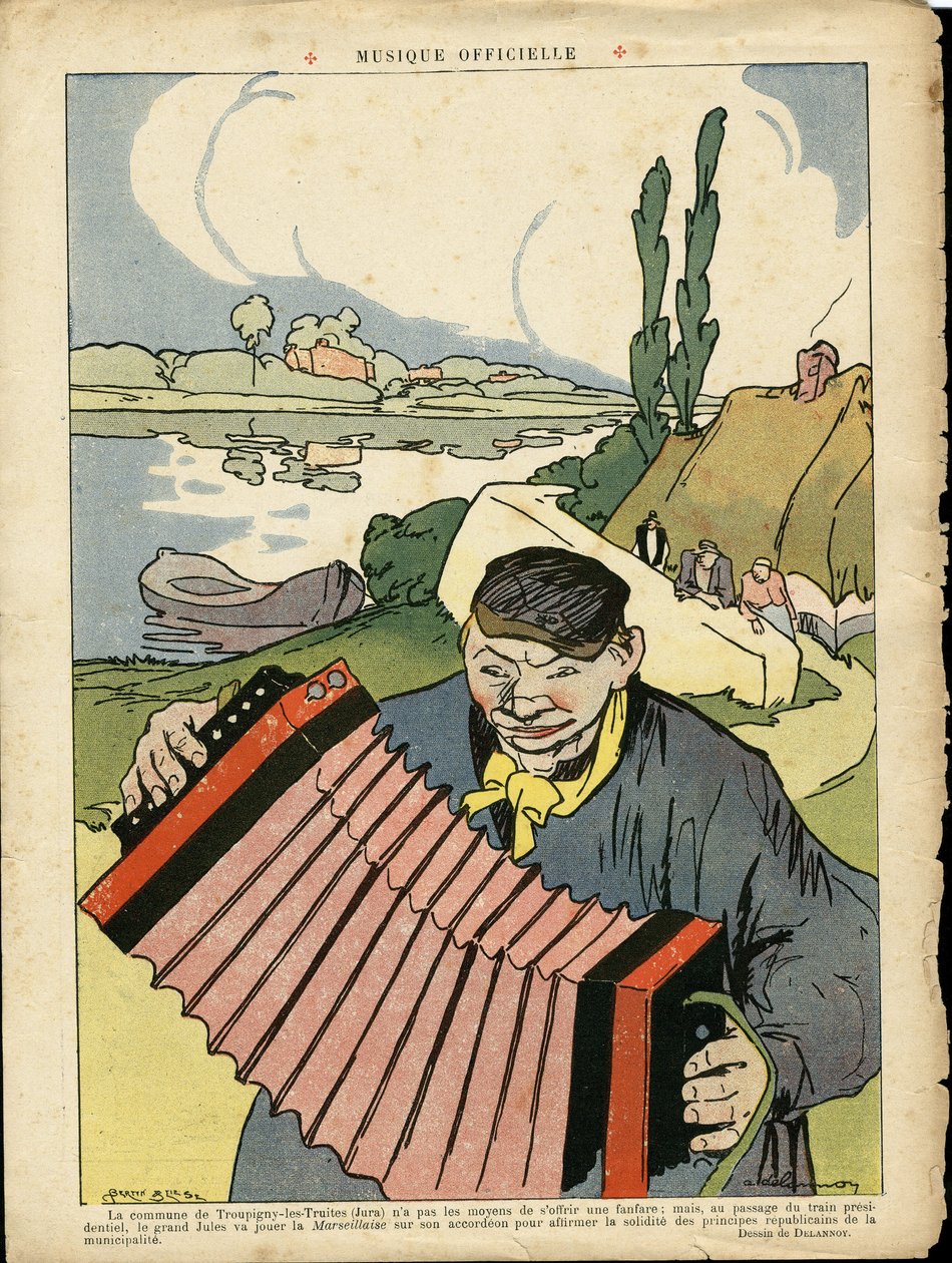 Aristide Delannoy（1874-1911）在Le Rire的插图 作者 阿里斯蒂德·德拉努瓦