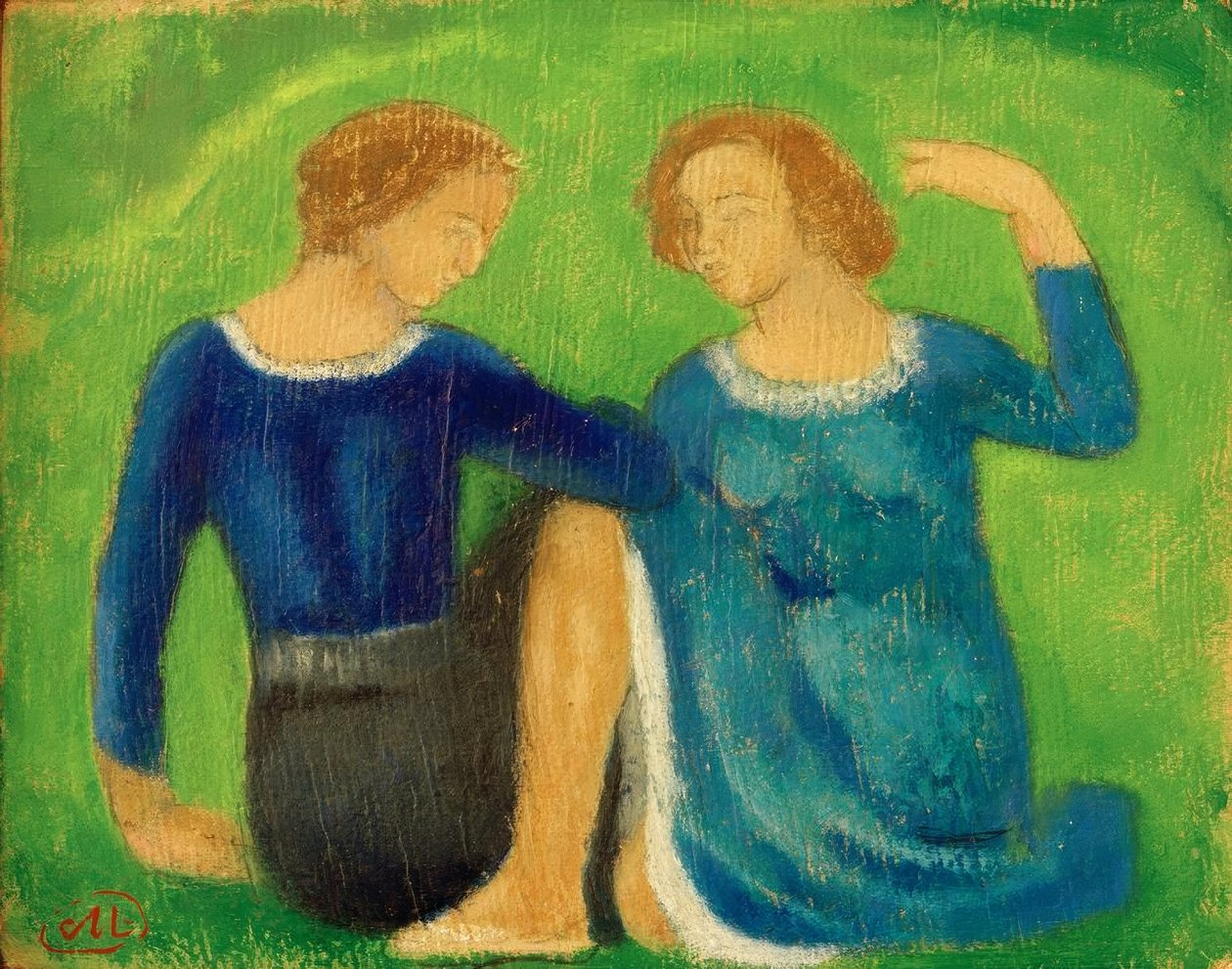 Les deux soeurs（两个姐妹） 作者 阿里斯蒂德·马约尔