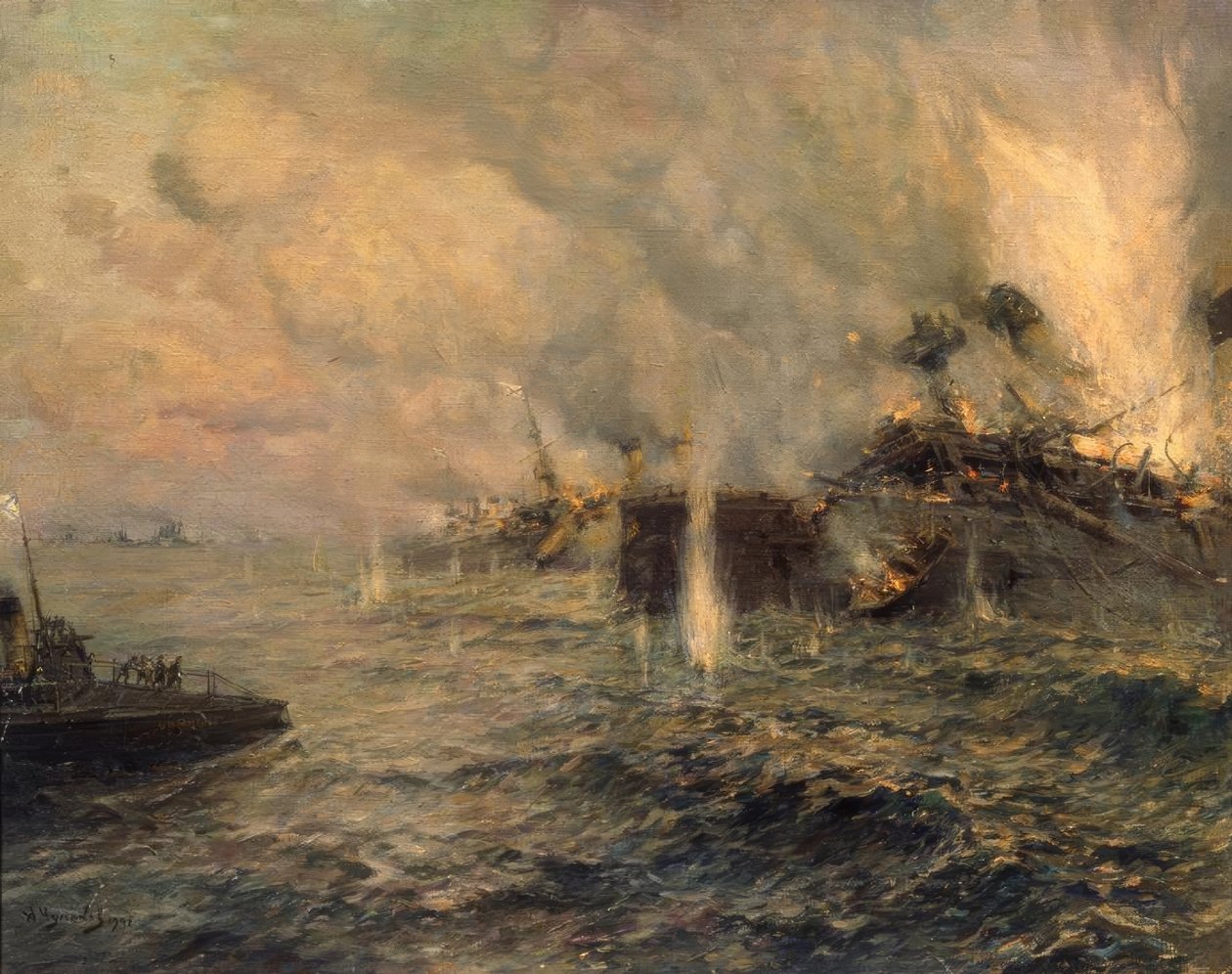 1905年5月27日在对马海战 作者 阿卡迪（Arkady Afanassievich Chumakov）