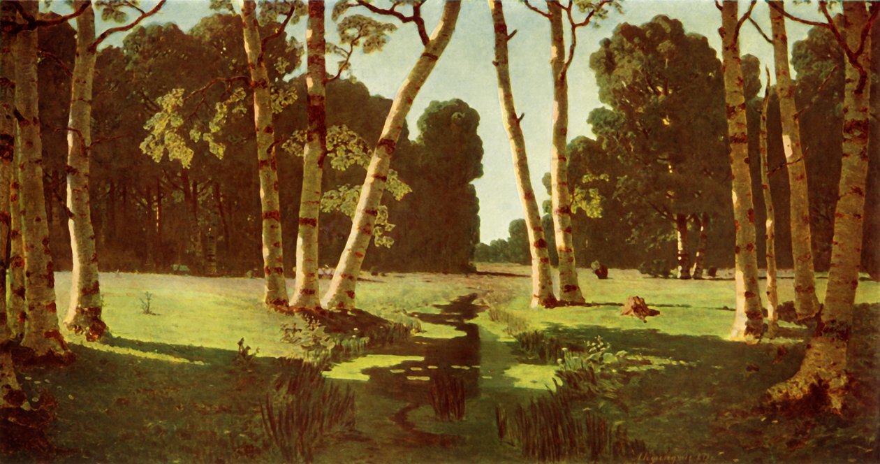 伯奇伍德（Birchwood），1879年，1965年。 作者 阿尔希普·伊万诺维奇·库因吉