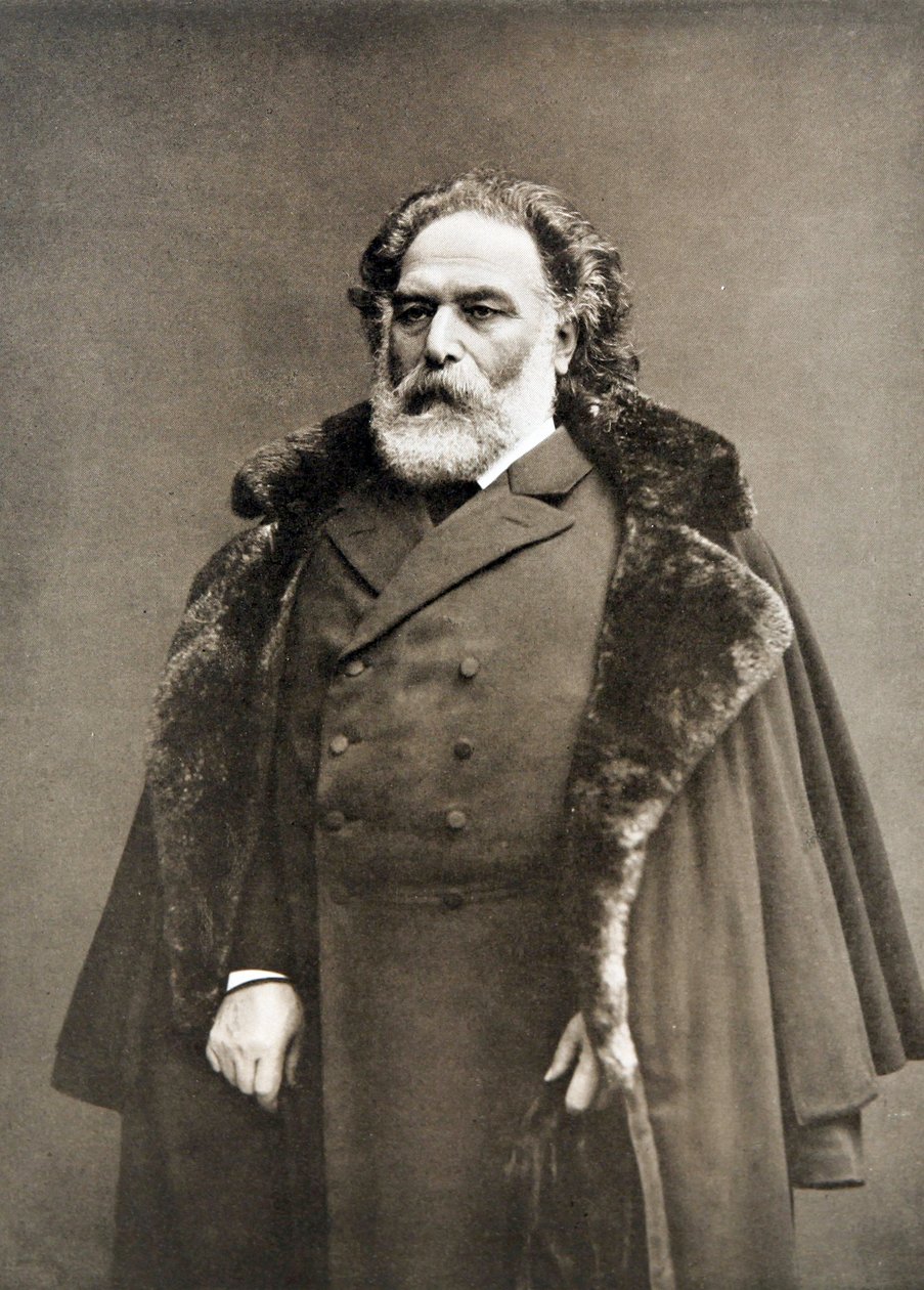 Arkhip Kouindji - Portrait of the artist Arkhip Kuindzhi (1841-1910) par Anonymous 作者 阿科普·伊万诺维奇·昆兹