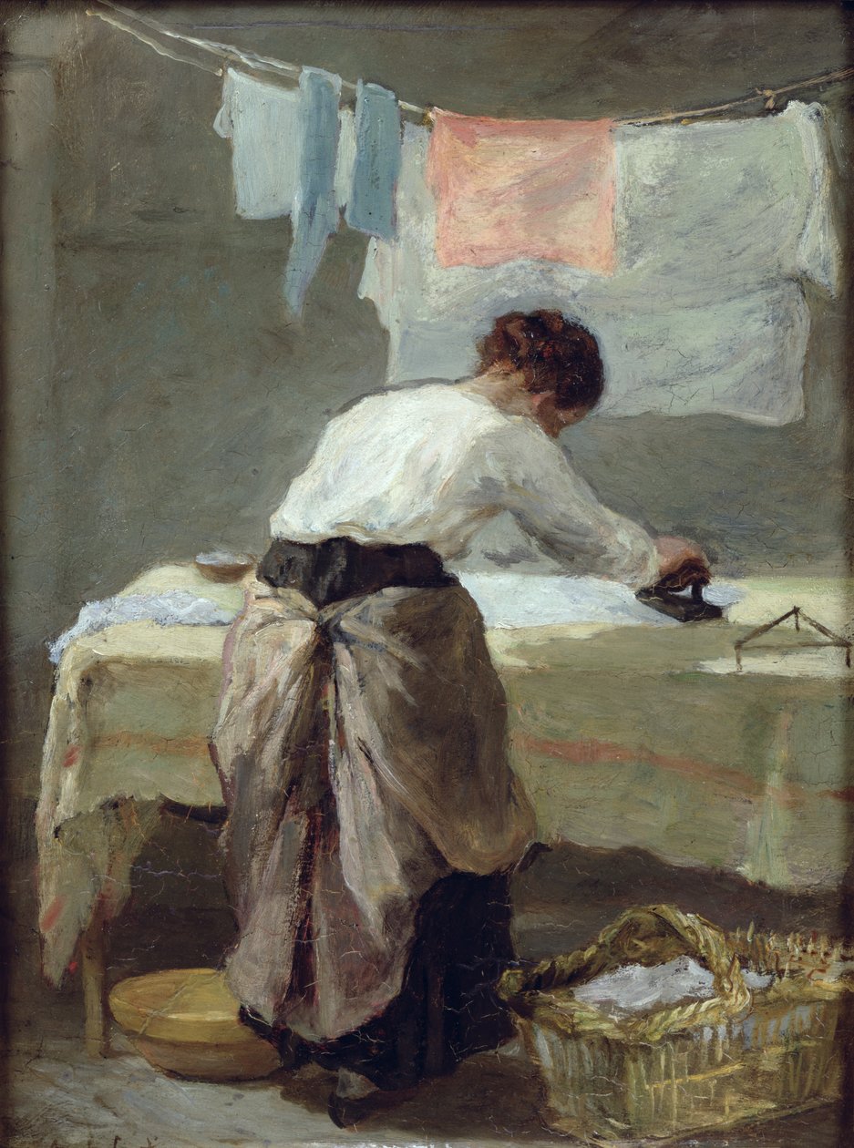熨烫的女人 作者 Armand Desire Gautier