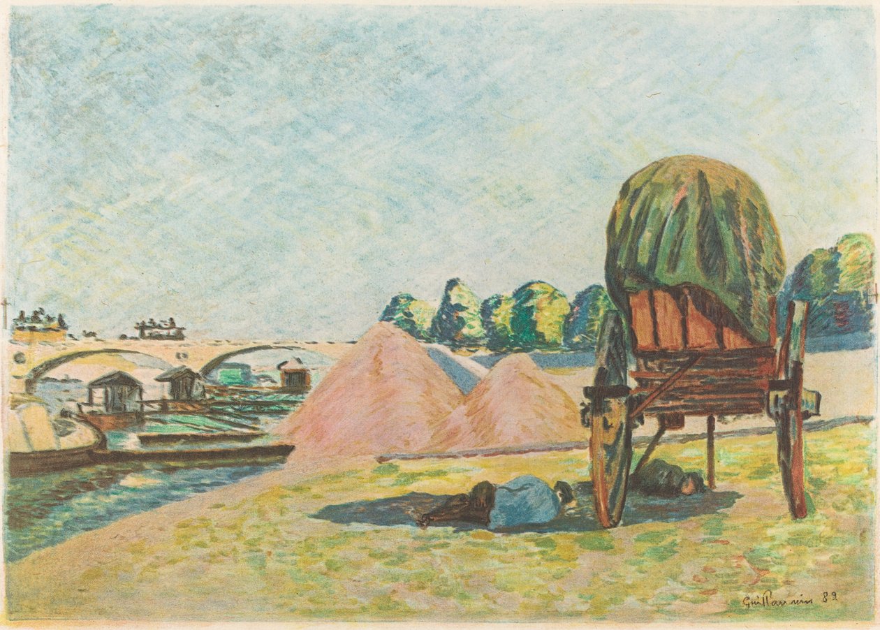 景观，1882年。 作者 阿曼德·纪尧明