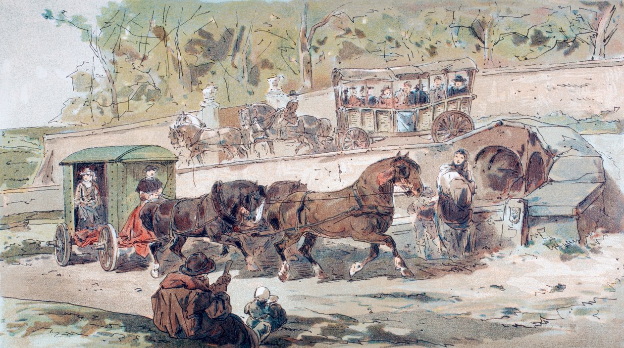 17th Century Transport Scene 作者 阿曼·让·海因斯