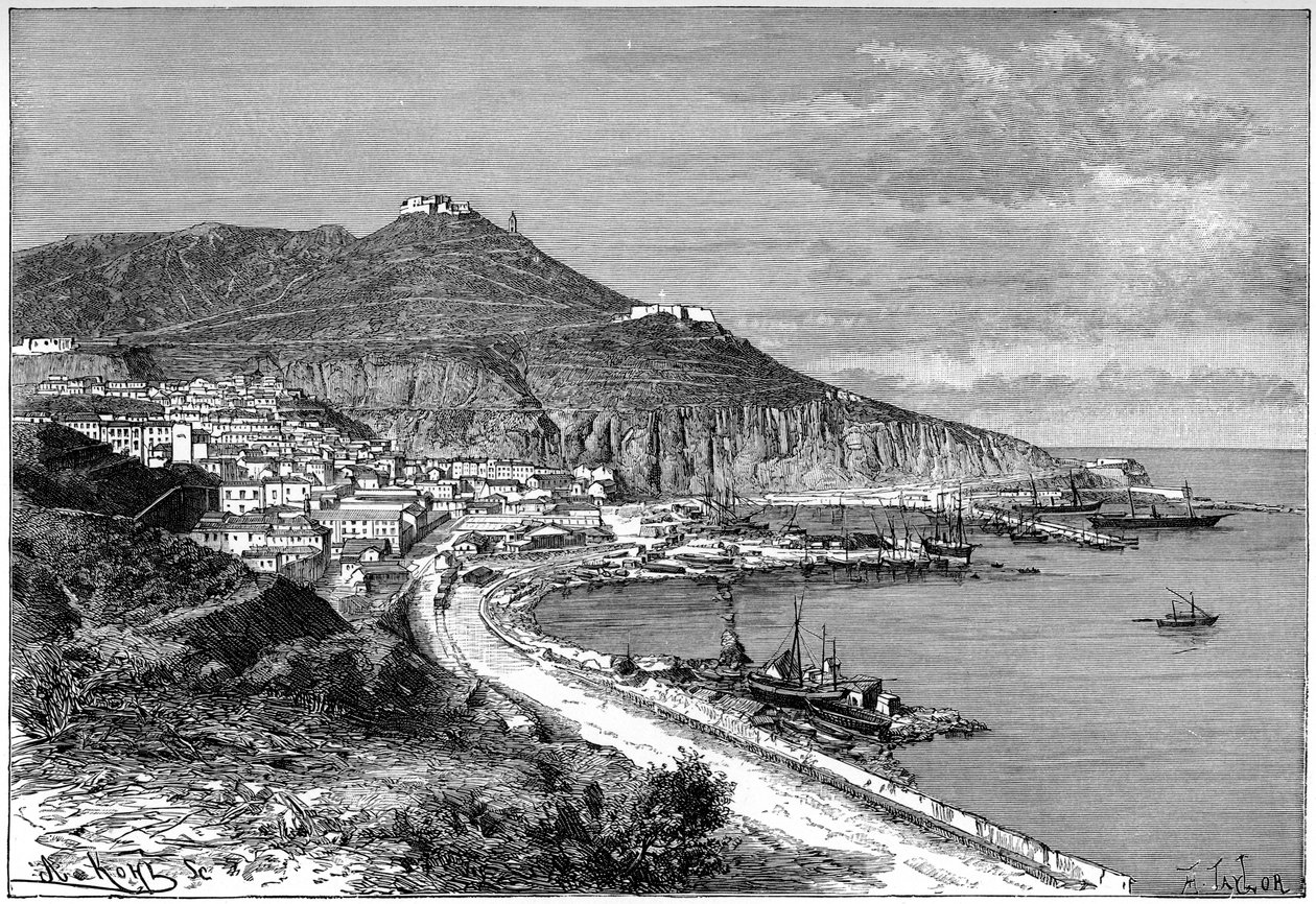 阿尔及利亚奥兰，c1890年 作者 阿曼·科尔（Armand Kohl）