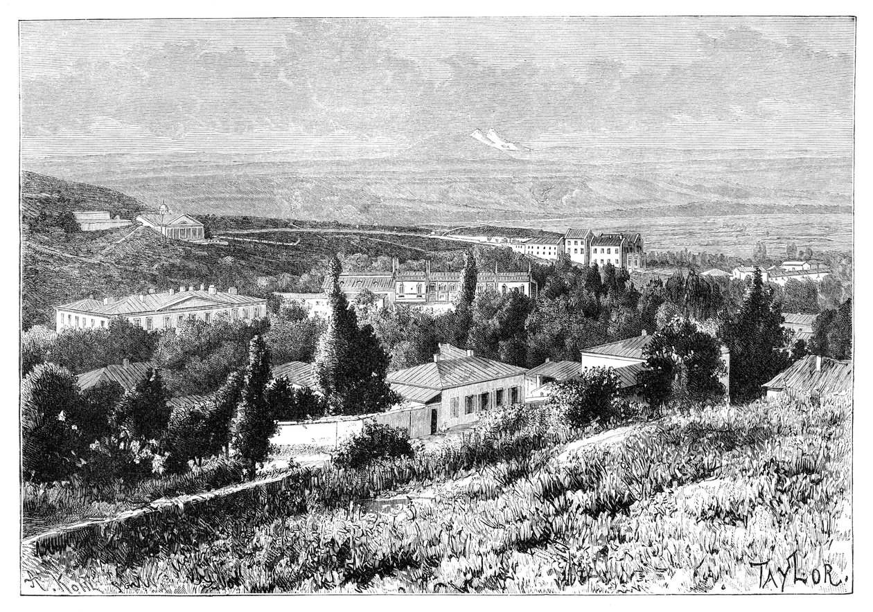 俄罗斯，皮雅提哥，1895年。 作者 阿曼·科尔（Armand Kohl）