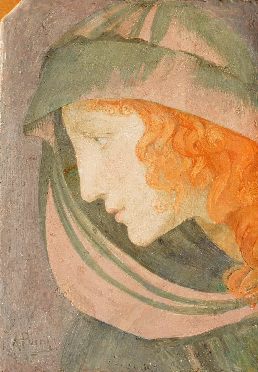 缪斯女神，1895年 作者 Armand Point