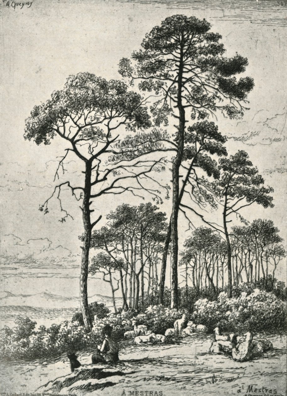 À Mestras》，1906年。 作者 阿曼德·奎罗伊