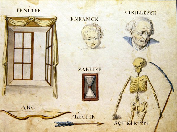 插图来自《1814年法国字母书》，由Charles Plante Fine Arts出版。 作者 Arnaud de Beauregard