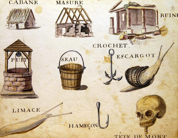 插图来自《1814年法国字母书》，由Charles Plante Fine Arts出版。 作者 Arnaud de Beauregard