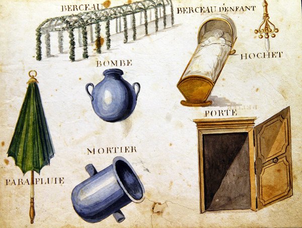 插图来自《1814年法国字母书》，由Charles Plante Fine Arts出版。 作者 Arnaud de Beauregard