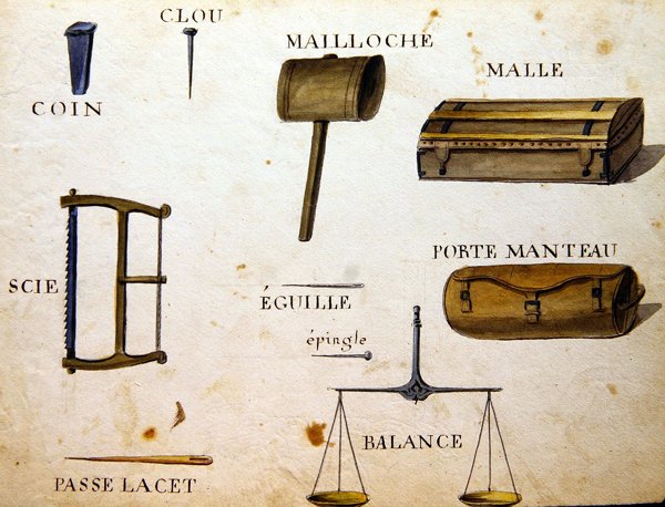 插图来自《1814年法国字母书》，由Charles Plante Fine Arts出版。 作者 Arnaud de Beauregard