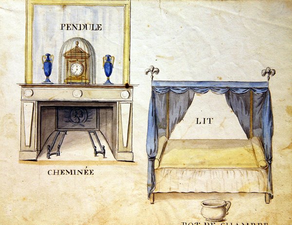 插图来自《1814年法国字母书》，由Charles Plante Fine Arts出版。 作者 Arnaud de Beauregard