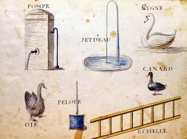 插图来自《1814年法国字母书》，由Charles Plante Fine Arts出版。 作者 Arnaud de Beauregard
