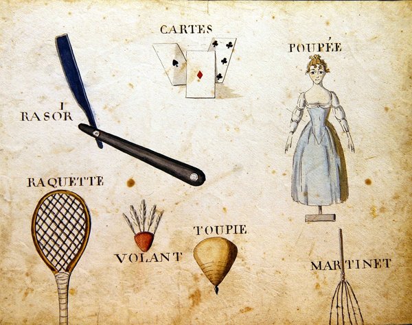 插图来自《1814年法国字母书》，由Charles Plante Fine Arts出版。 作者 Arnaud de Beauregard