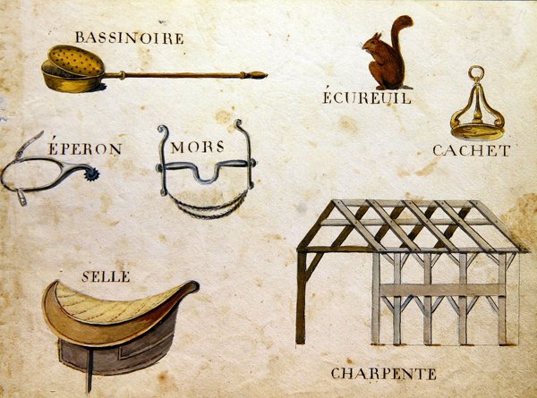 插图来自《1814年法国字母书》，由Charles Plante Fine Arts出版。 作者 Arnaud de Beauregard